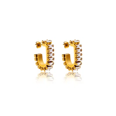 TSEATJEWELRY WOMEN'S GOLD MUSE EARRINGS