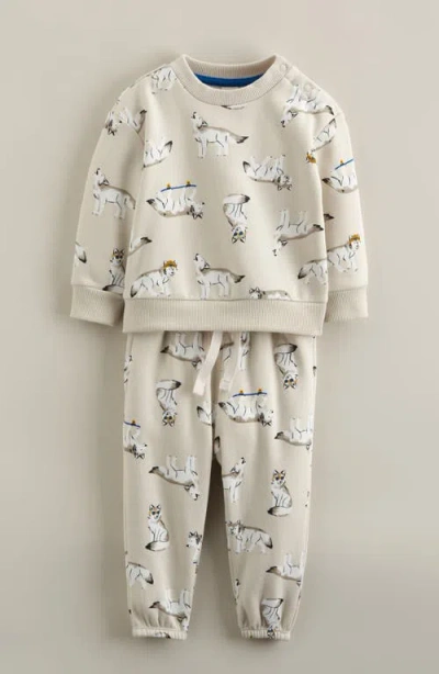 TUCKER + TATE TUCKER + TATE PRINT FLEECE SWEATSHIRT & SWEATPANTS SET
