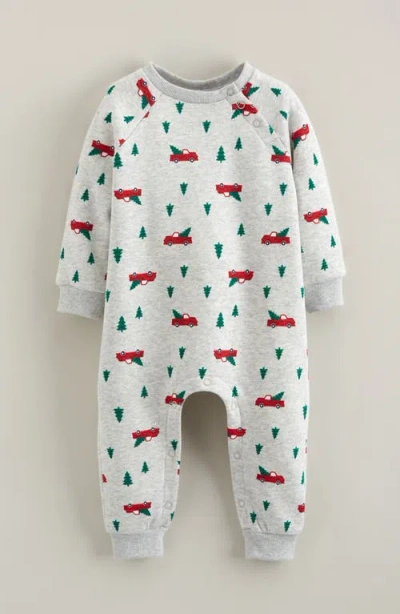 TUCKER + TATE TUCKER + TATE PRINTED COTTON BLEND ROMPER