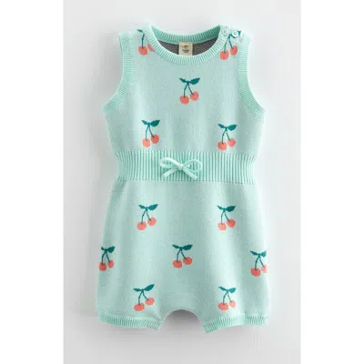 TUCKER + TATE TUCKER + TATE RIBBED WAIST COTTON ROMPER