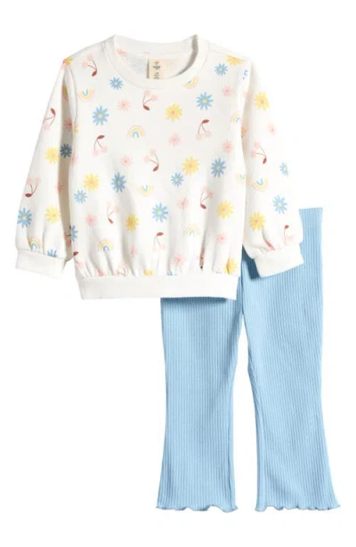 TUCKER + TATE TUCKER + TATE SWEATSHIRT & RIB PANTS SET