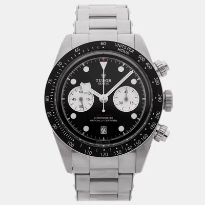 TUDOR PRE-OWNED TUDOR BLACK BAY CHRONOGRAPH 79360N 41 MM