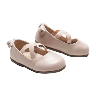 TULLEEN TULLEEN CHARMED CROSS BANDED RIBBON FLATS