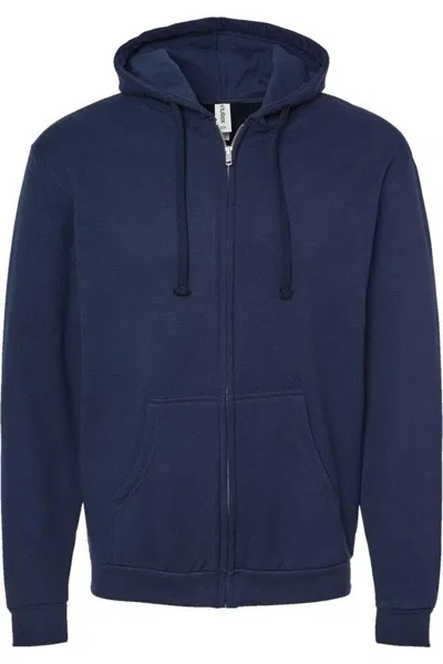 TULTEX UNISEX FULL-ZIP HOODED SWEATSHIRT