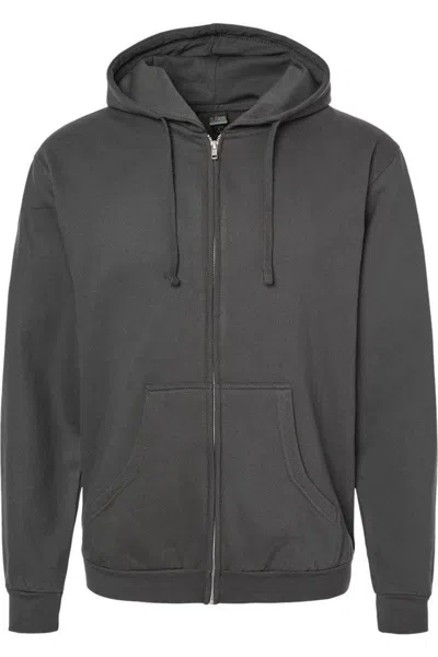 TULTEX UNISEX FULL-ZIP HOODED SWEATSHIRT