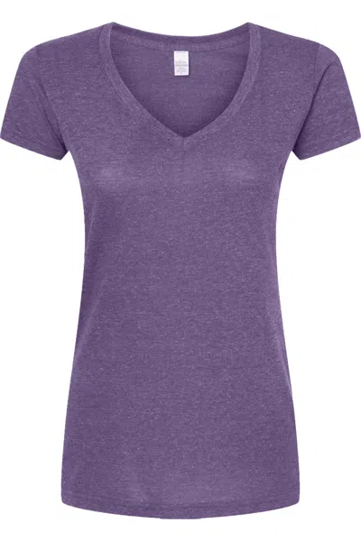 TULTEX WOMEN´S POLY-RICH V-NECK T-SHIRT