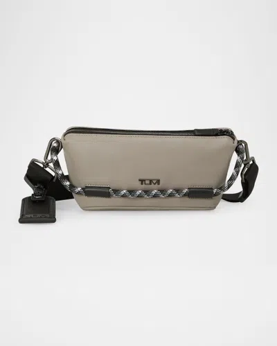 TUMI HARRISON DAVEN LEATHER WAIST PACK/CROSSBODY