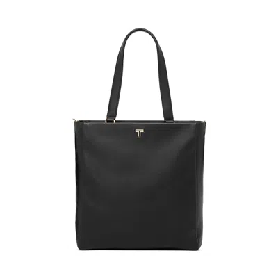 TUMI VOYAGEUR VAIL LEATHER NORTH SOUTH TOTE BAG