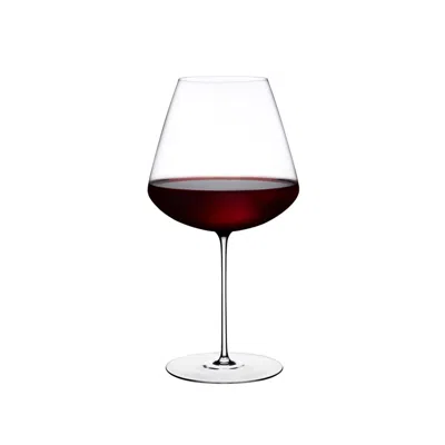 TURGLA HOME NEUTRALS STEM ZERO CRYSTAL RED WINE GLASS SET OF TWO