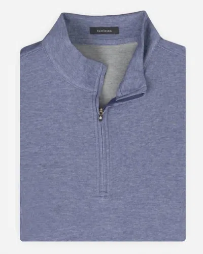 TURTLESON MEN WALLACE 1/4 ZIP VEST IN NAVY
