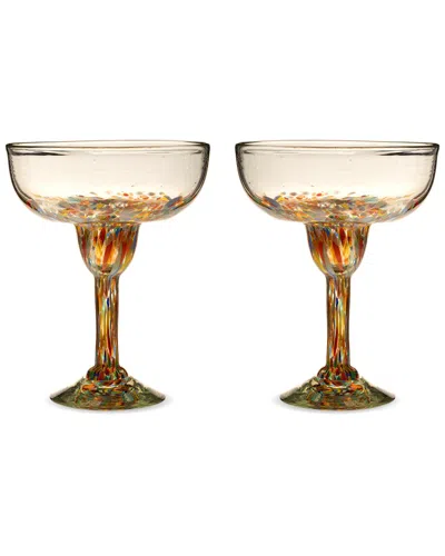 TWINE TWINE ARTISTICO RECYCLED MARGARITA GLASS SET