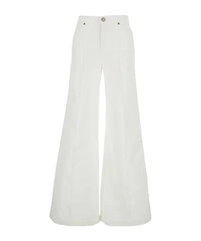 TWINSET TWINSET WIDE LEG JEANS