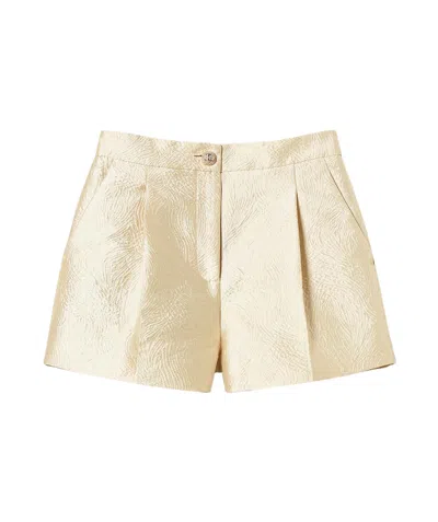 TWINSET BROCADE JACQUARD SHORTS