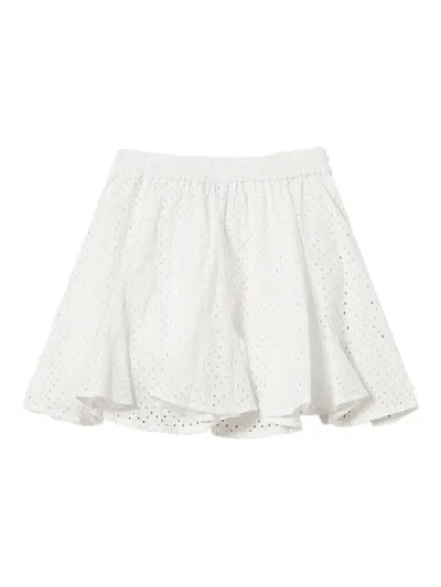 TWINSET BRODERIE-ANGLAISE SKIRT