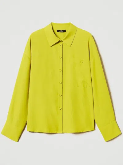 TWINSET CRÊPE DE CHINE SHIRT