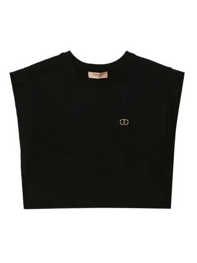 TWINSET CROPPED T-SHIRT