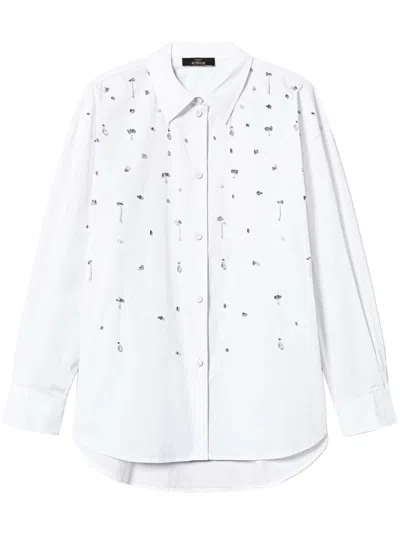TWINSET EMBROIDERED SHIRT