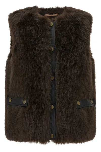 TWINSET FUR VEST