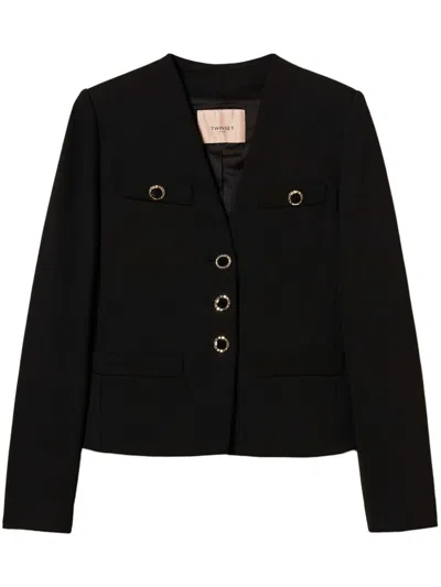 TWINSET JEWEL BUTTONS BLAZER