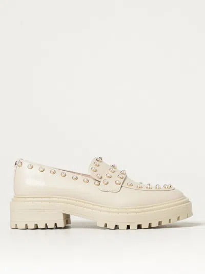 TWINSET LOAFERS TWINSET WOMAN COLOR WHITE