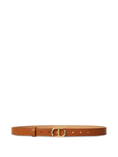 TWINSET LOGO-BUCKLE BELT