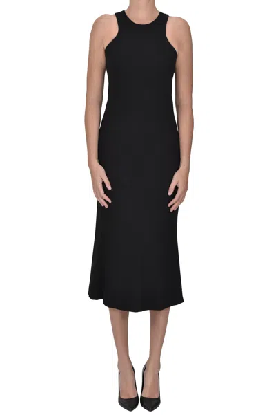 TWINSET MILANO JERSEY MIDI DRESS