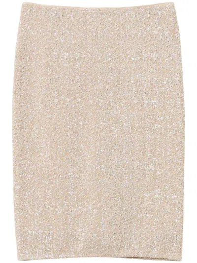 TWINSET SEQUINNED SKIRT