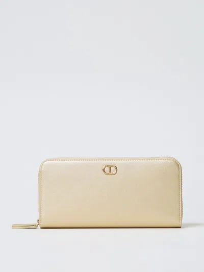 TWINSET WALLET TWINSET WOMAN COLOR GOLD