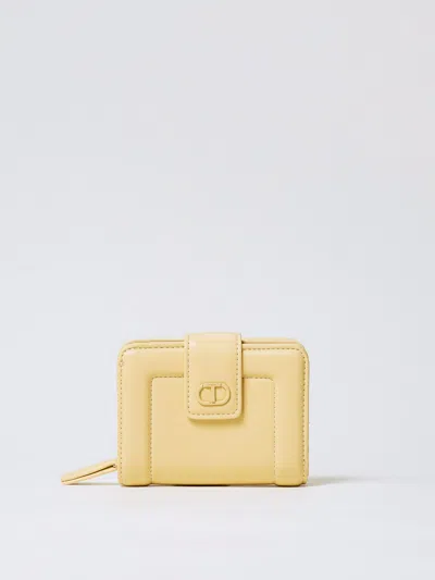 TWINSET WALLET TWINSET WOMAN COLOR YELLOW