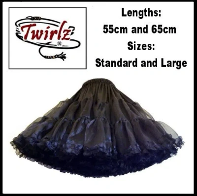 TWIRLZ TWIRLZ EXTRA FULL 55CM PETTICOAT SQUARE DANCE,ROCKNROLL, VINTAGE SWING DRESS