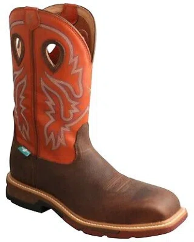 TWISTED X TWISTED X MEN'S WATERPROOF WESTERN WORK BOOT - NANO COMPOSITE TOE - MXBNW03