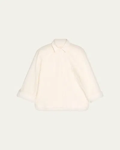 TWP NEXT MORNING BUTTON-FRONT SHIRT