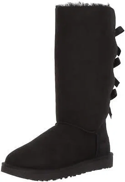 UGG UGG BAILEY BOW TALL II BOOTS BLACK
