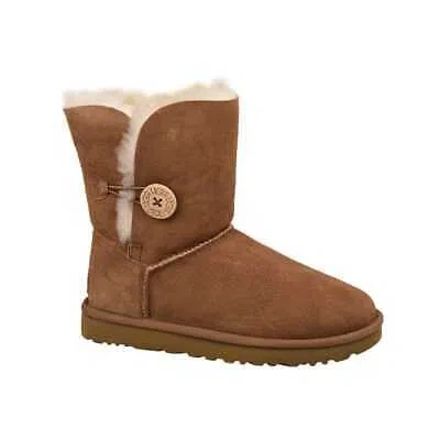 UGG UGG BAILEY BUTTON II CHESTNUT W-1016226-CHE WOMEN'S