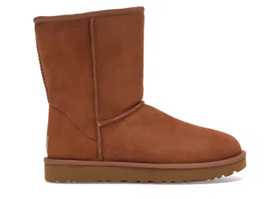 UGG CLASSIC SHORT II BOOT (WOMEN'S) SNEAKERS IN CHESTNUT