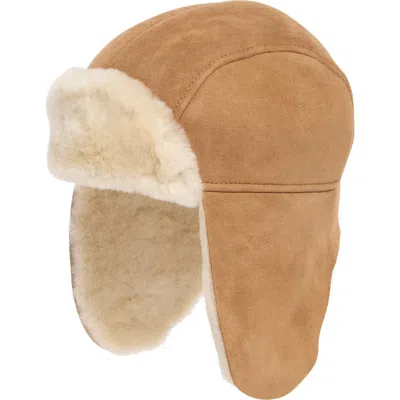 UGG UGG® GENUINE SHEARLING TRAPPER HAT