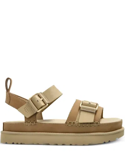 UGG GOLDENSTAR BUCKLE-STRAP SANDALS