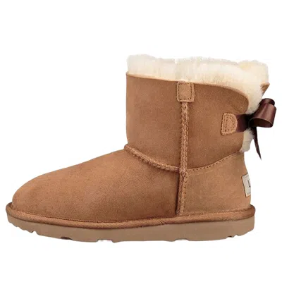 UGG UGG Mini Bailey Bow II (Big Kids) Chestnut