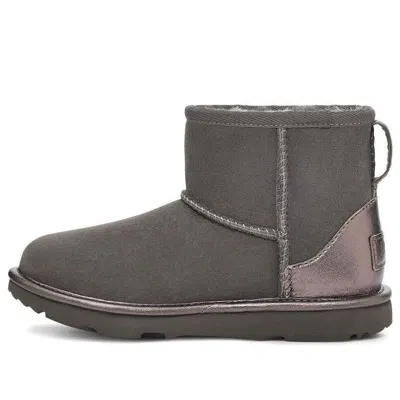 UGG (PS) UGG Classic Mini Shine 'Dark Grey'