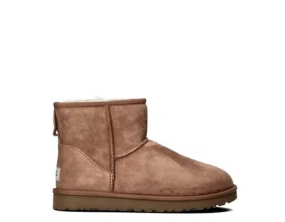 UGG SHUHE UGG TRONCHETTI MARRONE NATURLEDER,STOFF,WILDLEDER 1002072-CHE