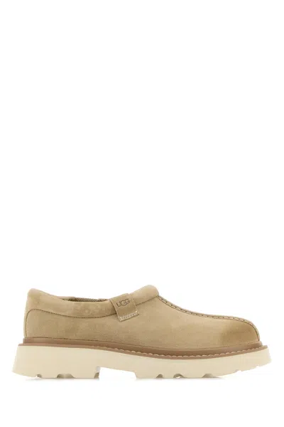 UGG SLIP ON TASMAN IN PELLE SCAMOSCIATA SABBIA  UOMO