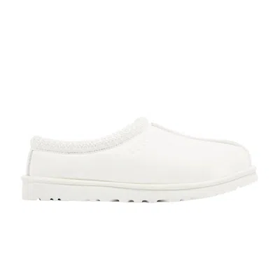 UGG TASMAN LEATHER SLIPPER 'WHITE'