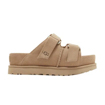 UGG WMNS GOLDENSTAR HI SLIDE 'SAND'