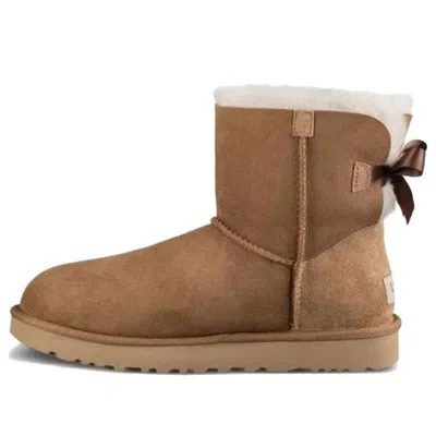 UGG (WMNS) UGG Australia Mini Bailey Bow II Chestnut Boots