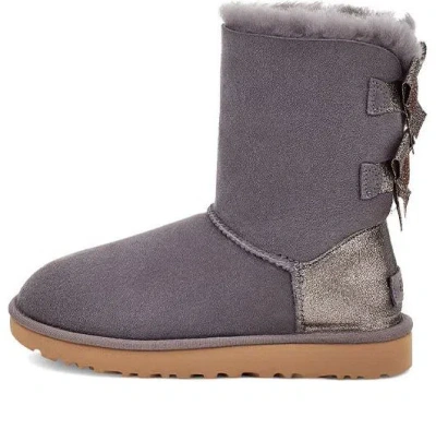 UGG (WMNS) UGG Bailey Bow Glitz 'Purple Grey'