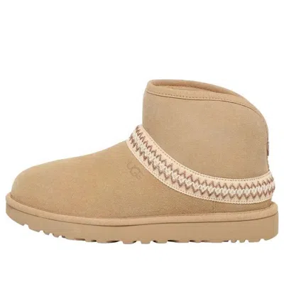 UGG (WMNS) UGG Classic Mini Crescent 'Mustard Seed'