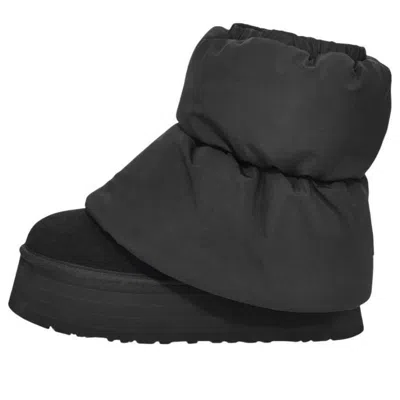 UGG (WMNS) UGG Classic Mini Dipper Puffer Boots 'Black'