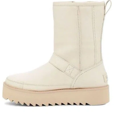 UGG (WMNS) UGG Classic Rebel Biker Short Boot 'Bone'