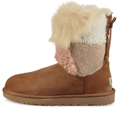UGG (WMNS) UGG Classic Short Patchwork Fluff
