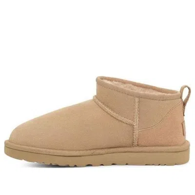 UGG (WMNS) UGG Classic Ultra Mini 'Light Grey Brown'